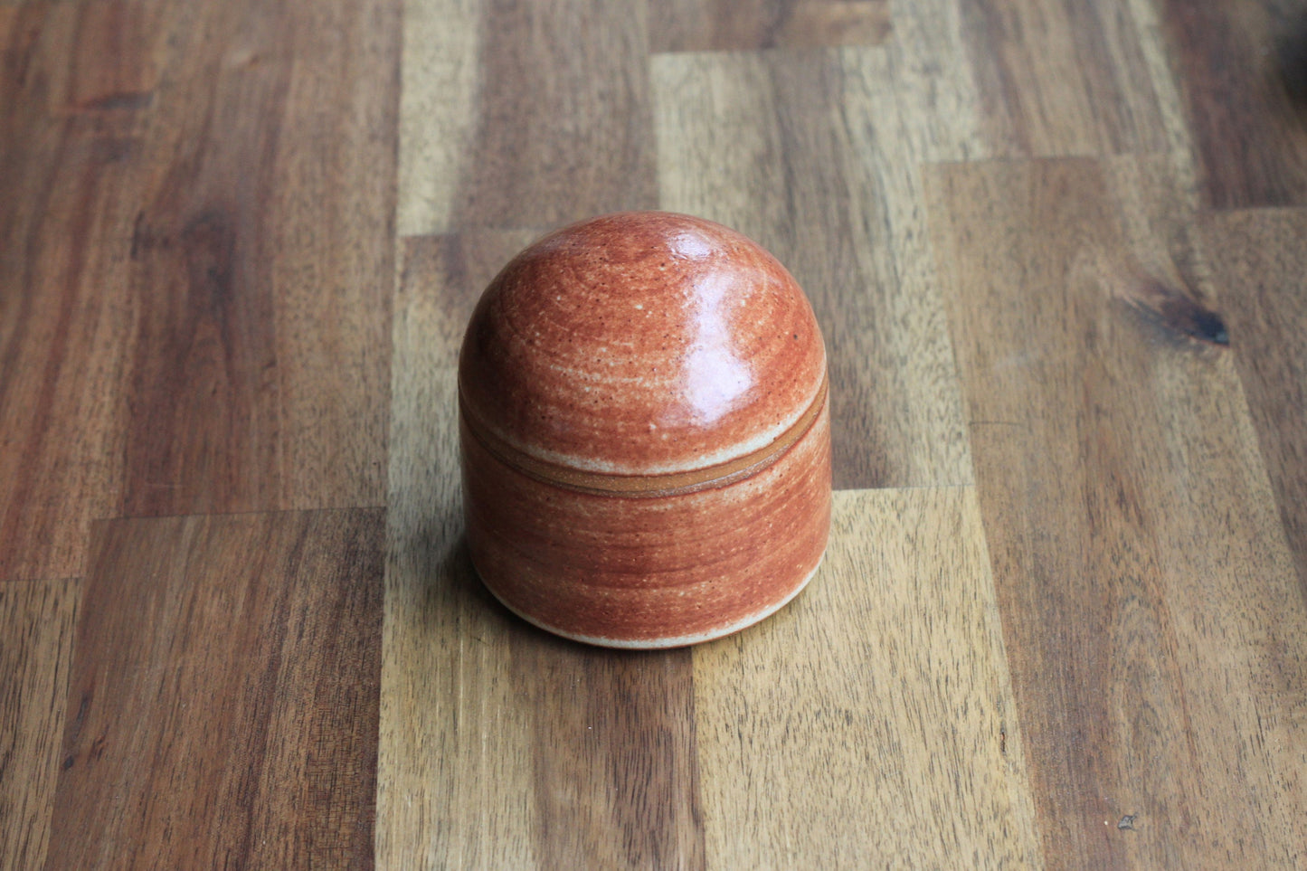 Handmade Ceramic Lidded Jar / trinket box / jewelry box