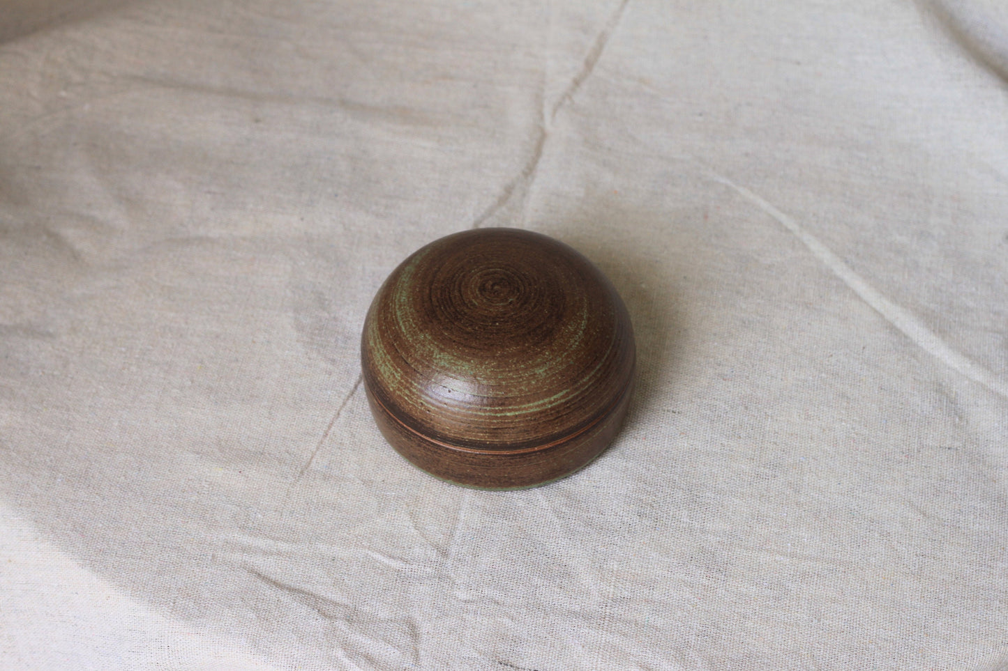 Handmade Ceramic Lidded Jar / trinket box / jewelry box