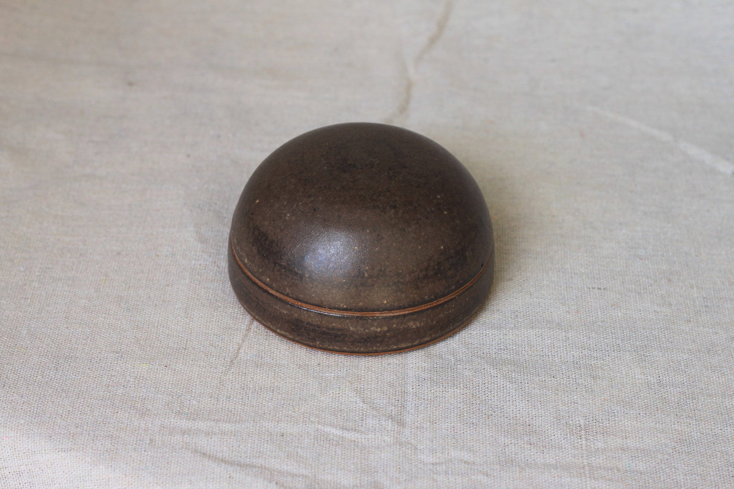 Handmade Ceramic Lidded Jar / trinket box / jewelry box