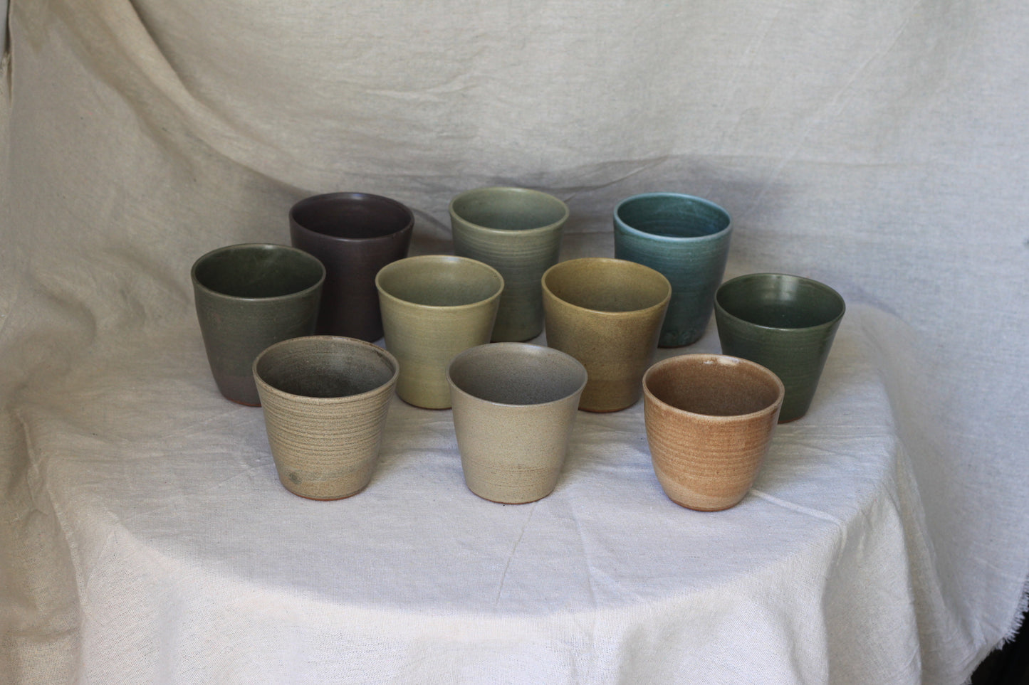 Handmade Ceramic Tumbler / Coffee Cup