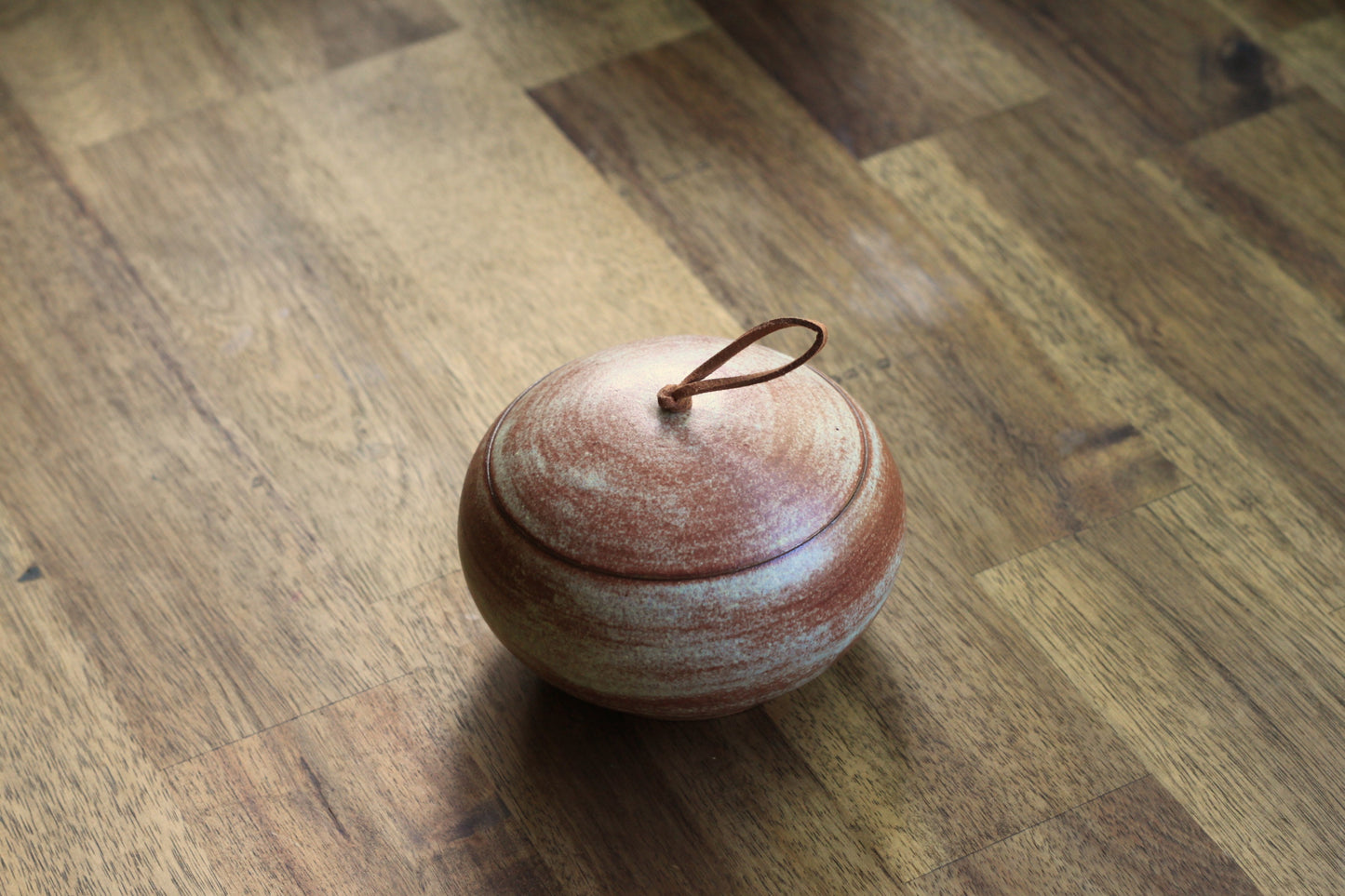 Handmade Ceramic Lidded Jar / trinket box / jewelry box