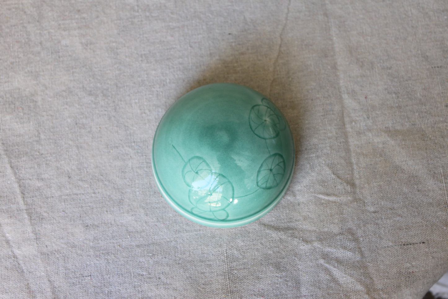 Handmade porcelain trinket box / lidded jar / jewelry box