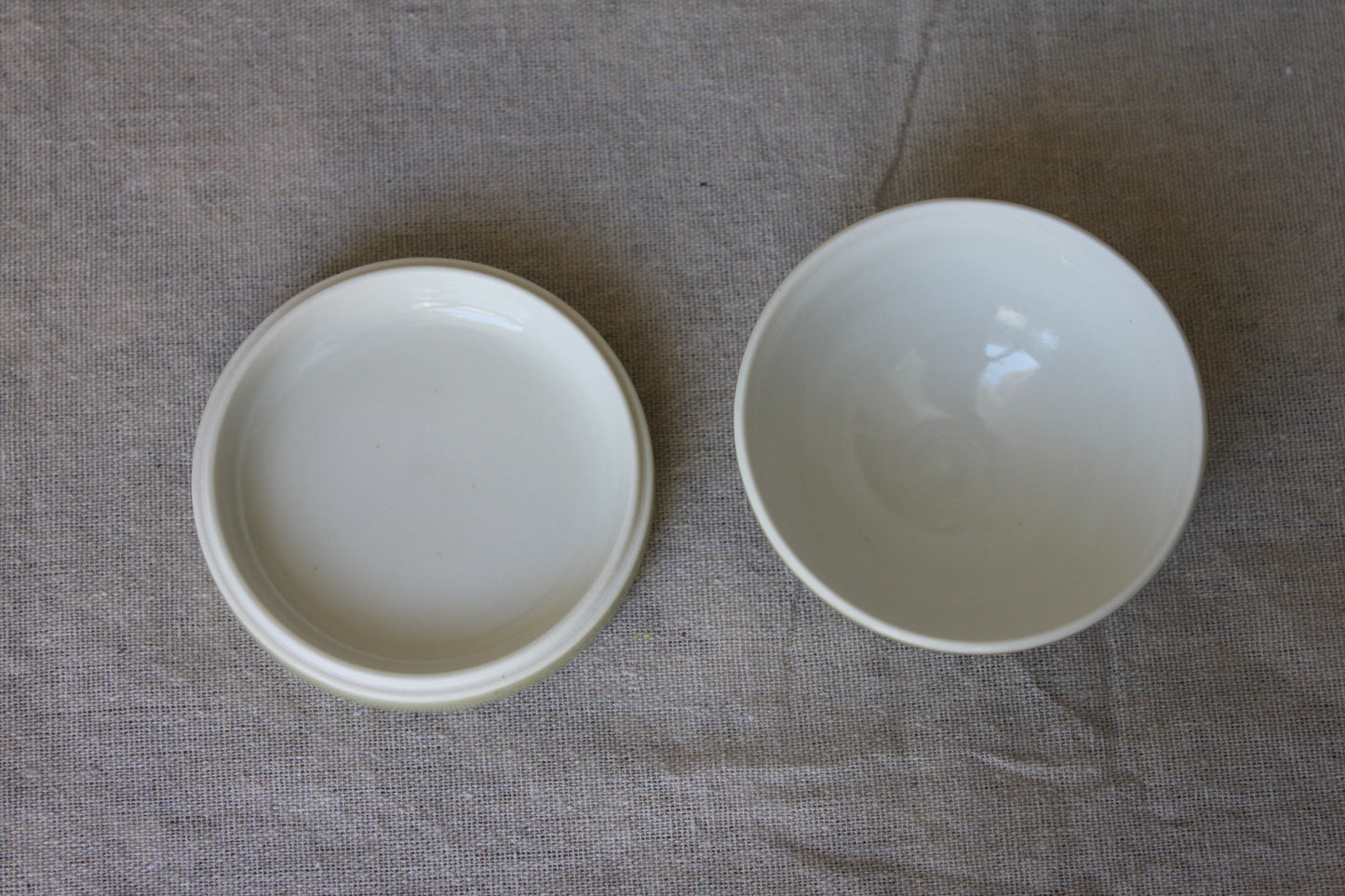 Handmade porcelain trinket box / lidded jar / jewelry box