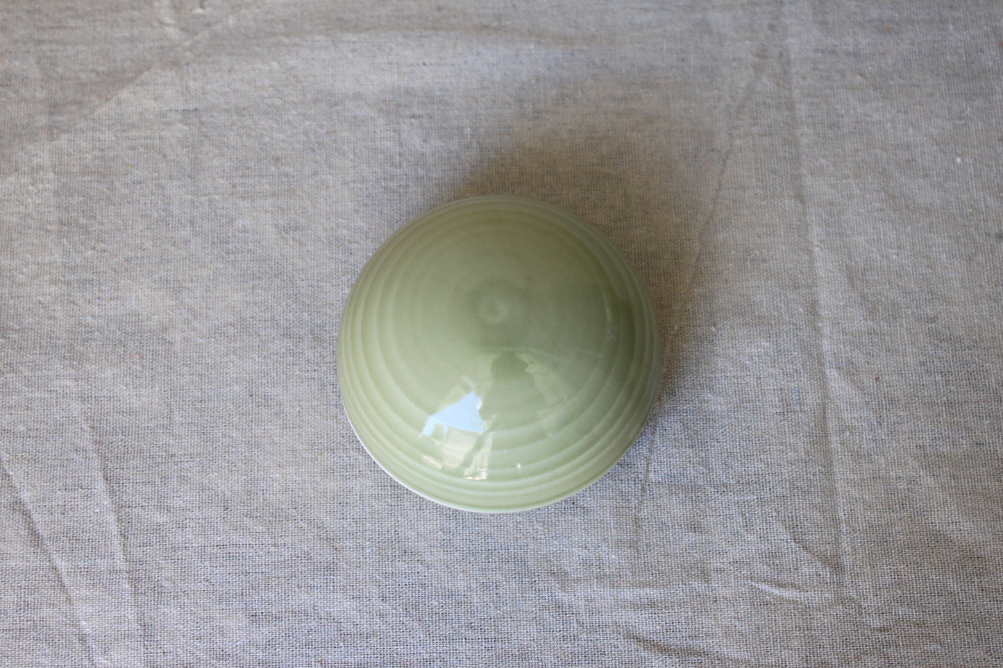 Handmade porcelain trinket box / lidded jar / jewelry box