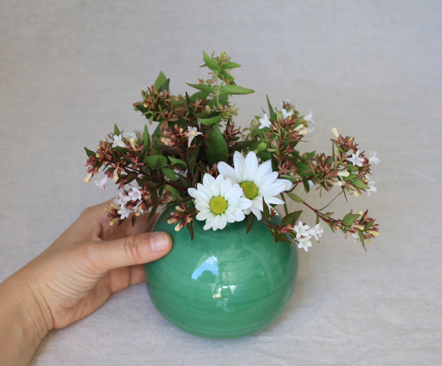 Handmade porcelain vase (small)