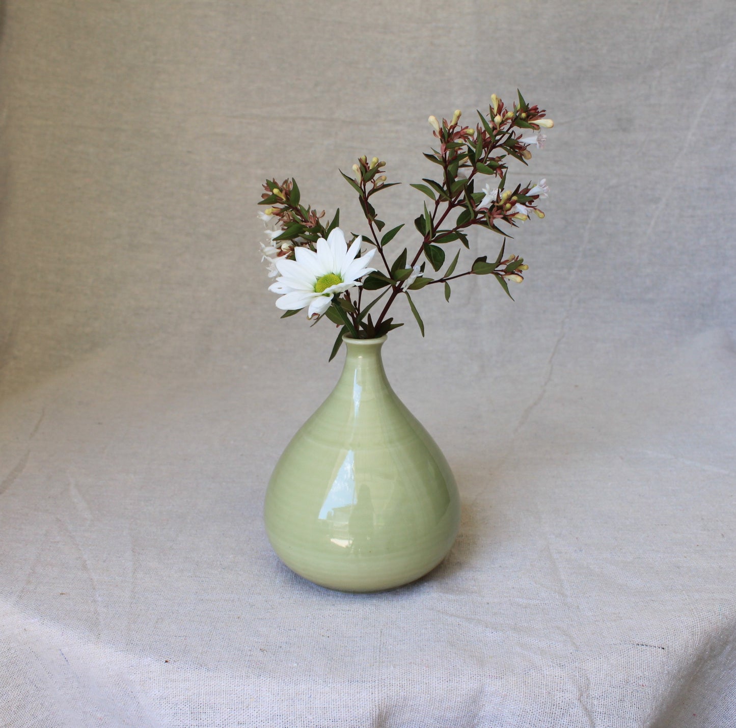 Handmade porcelain bud vase (small)