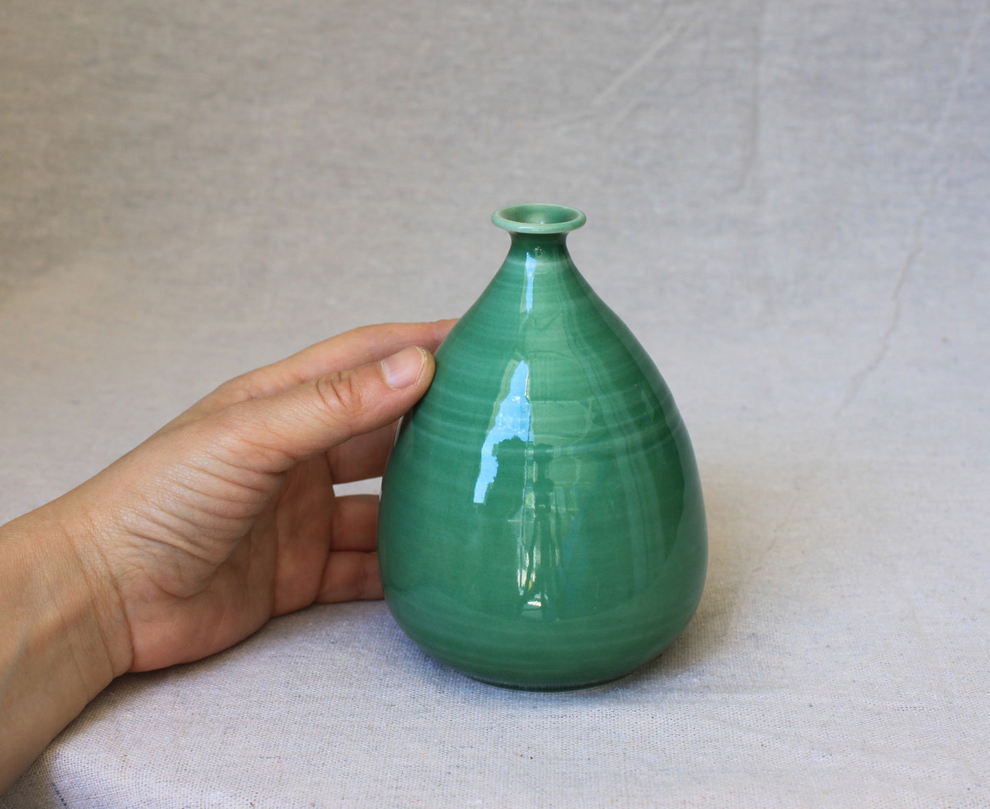 Handmade porcelain bud vase (small)
