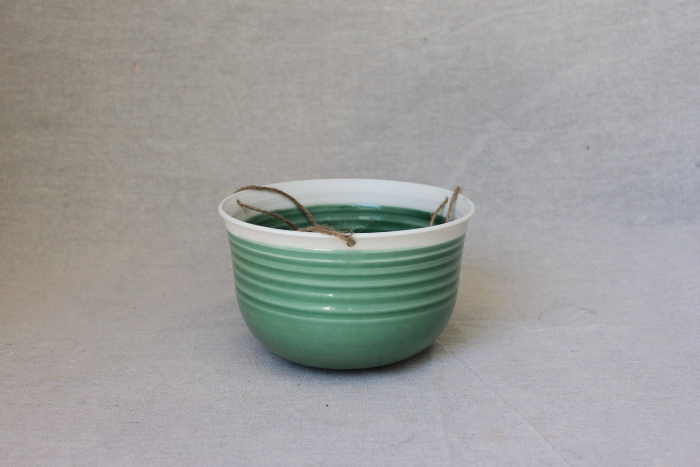 Handmade Porcelain Hanging Planter