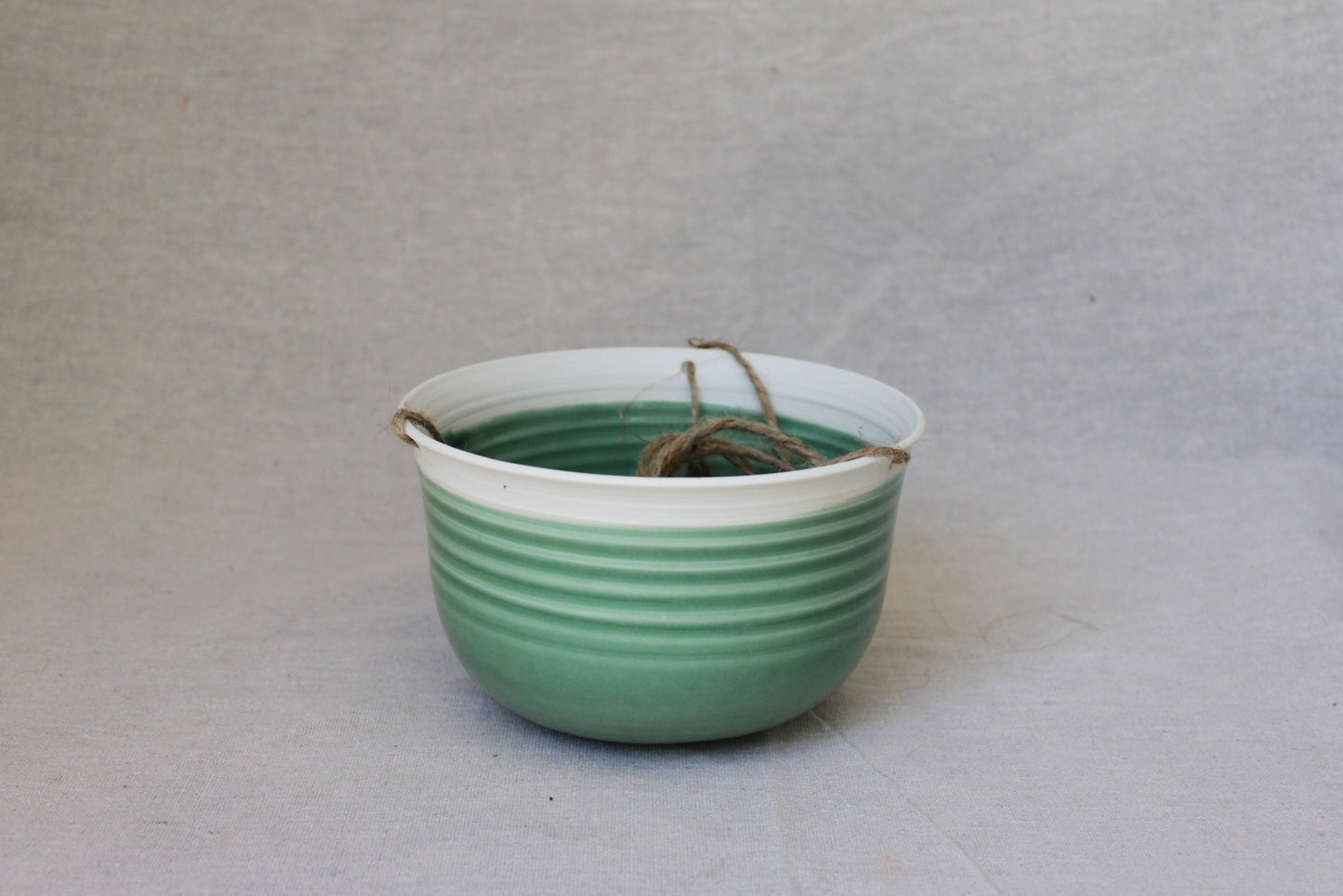 Handmade Porcelain Hanging Planter