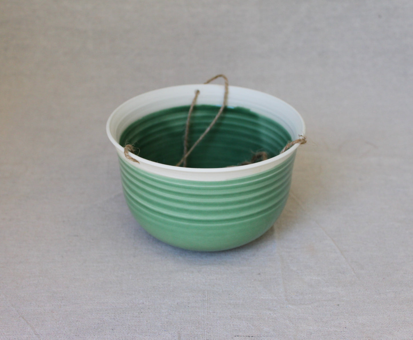 Handmade Porcelain Hanging Planter