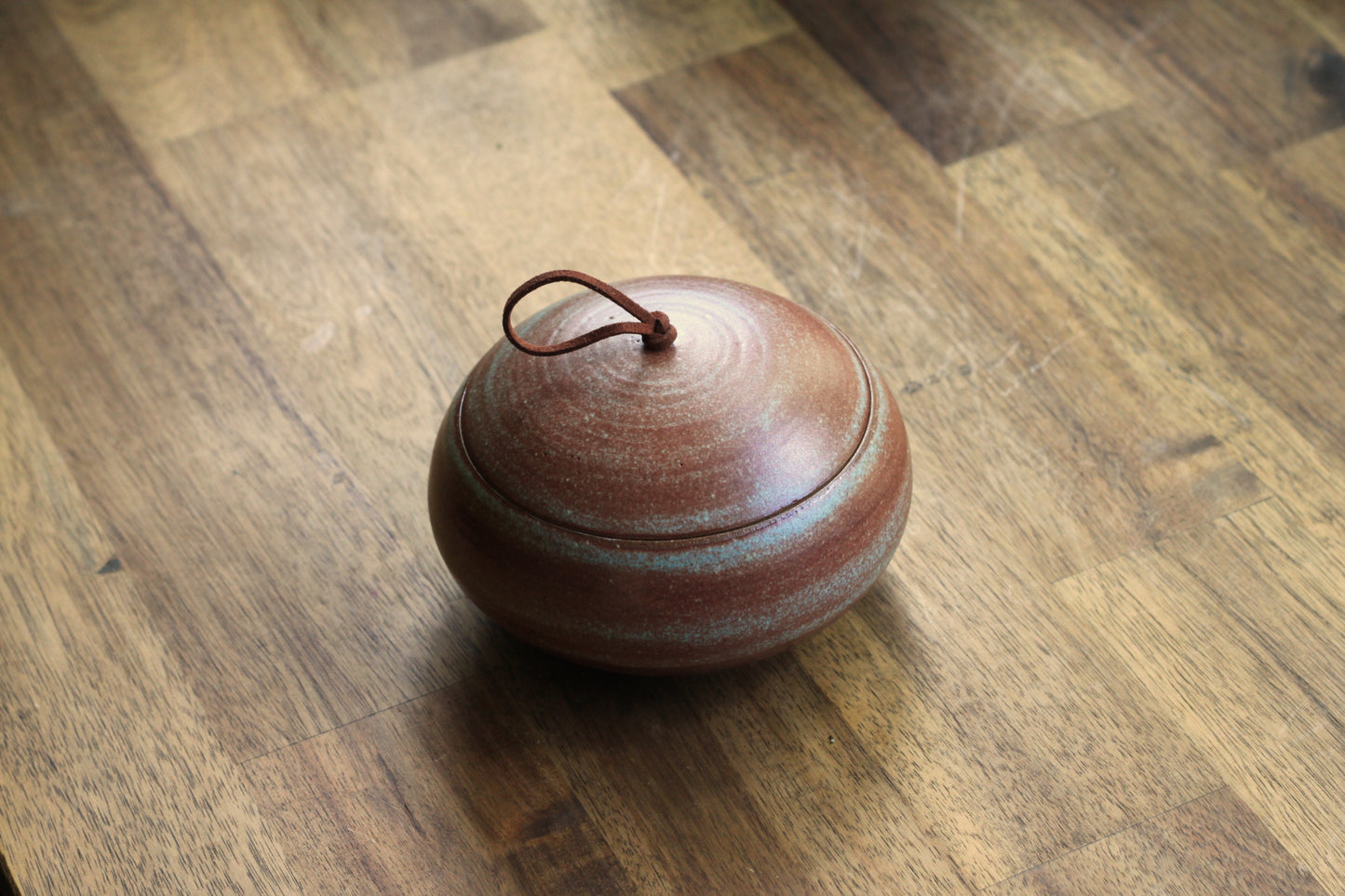 Handmade Ceramic Lidded Jar / trinket box / jewelry box
